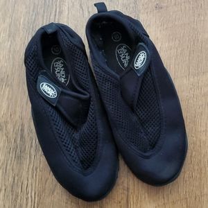 Sand N Sun Kids Black Mesh Water‎ Shoes Size 10 Toddler